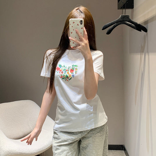 DIOR 26S SHORT-SLEEVE CREW NECK T-SHIRT 940