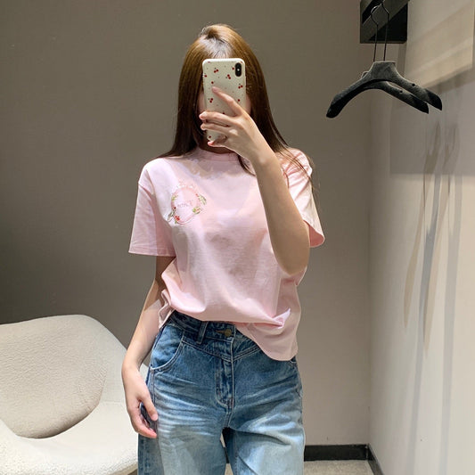 DIOR 26S SHORT-SLEEVE CREW NECK T-SHIRT 941