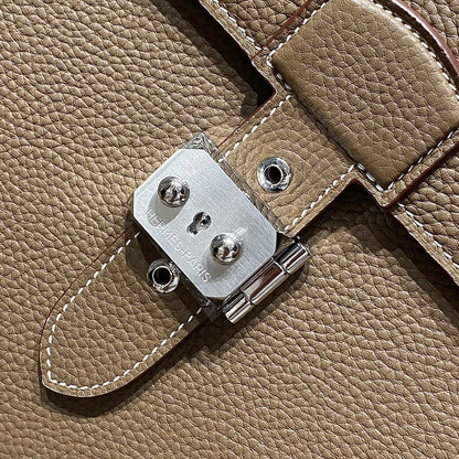 SAC A DEPECHES LIGHT 38 IN ELEZAN TOGO CALFSKIN