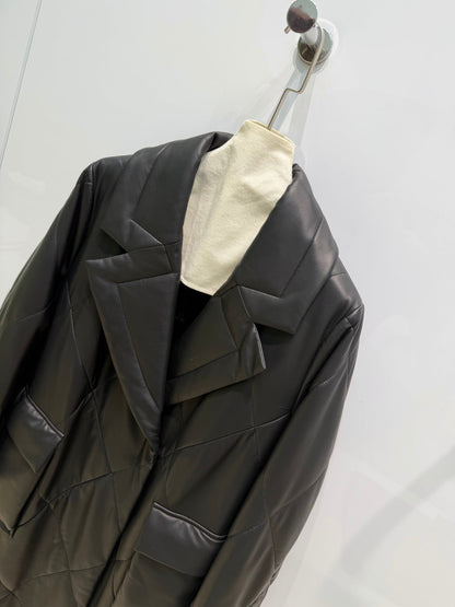 MAX MARA 25S QUILTED LONG COAT 030