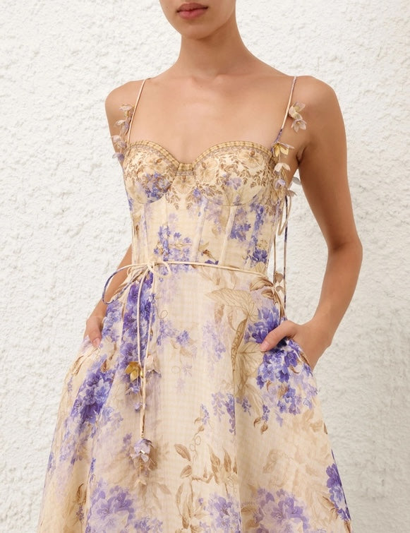 ZIMMER SPAGHETTI STRAP DRESS 247199