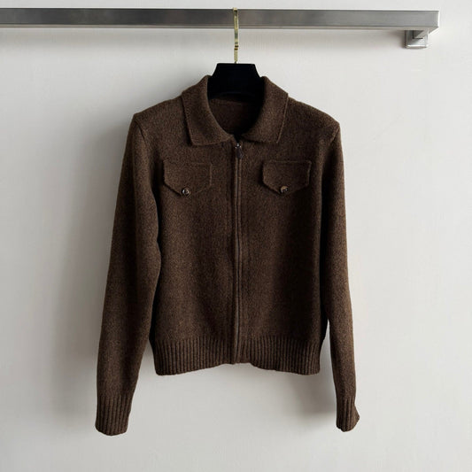 LP 26S ZIP-UP KNIT JACKET 508