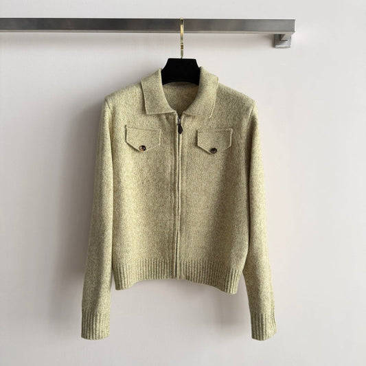 LP 26S ZIP-UP KNIT JACKET 506