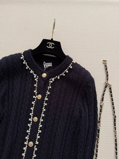 CHANEL 26S KNITTED CARDIGAN 722