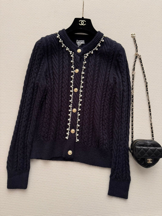 CHANEL 26S KNITTED CARDIGAN 722