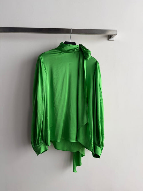 GUCCI 26S SATIN SILK SHIRT 198