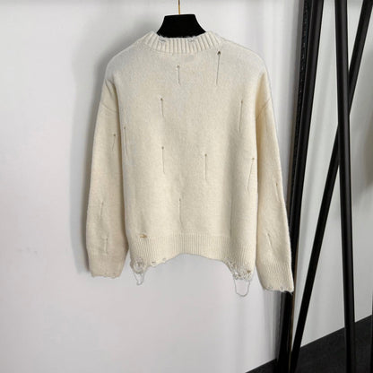 DIOR 25S LONG-SLEEVE SWEATER STYLE 002