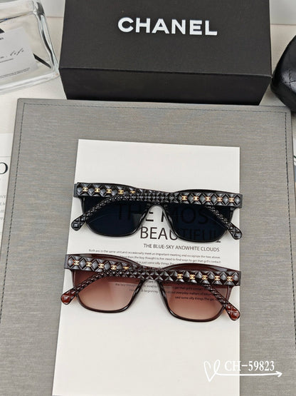 SQUARE SUNGLASSES 59823 IN ACETATE