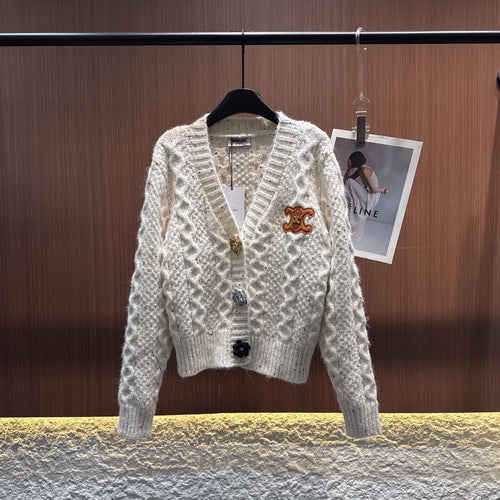 CELINE 25S KNITTED CARDIGAN 0118