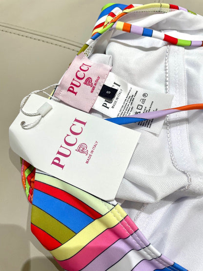 PUCCI BIKINI 25S BODYSUIT IN 740907