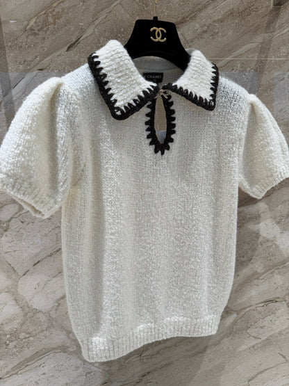CHANEL 25S CASHMERE SWEATER 319