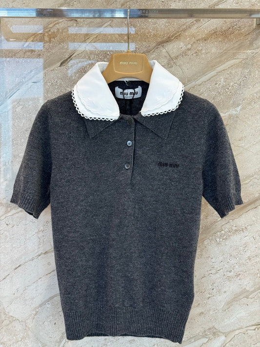 MIUMIU 26S POLO SHIRT 877