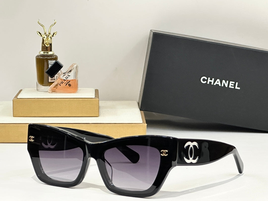 CAT EYE SUNGLASSES CH6313 IN ACETATE