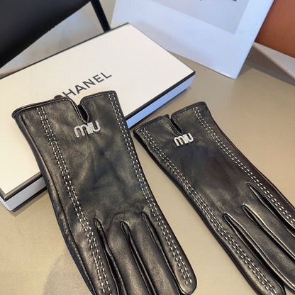 CLASSIC LAMBSKIN GLOVES BLACK 405990