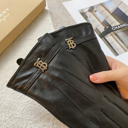 GLOVES IN BLACK LAMBSKIN 436000