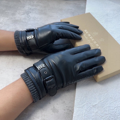 GLOVES IN BLACK LAMBSKIN 462301