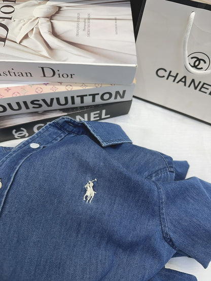 RALPH LAUREN 25S DENIM SHIRT 295