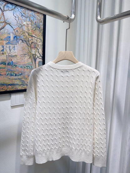 MONCLER 25S LONG-SLEEVE CREWNECK SWEATER 381