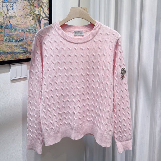 MONCLER 25S LONG-SLEEVE CREWNECK SWEATER 382