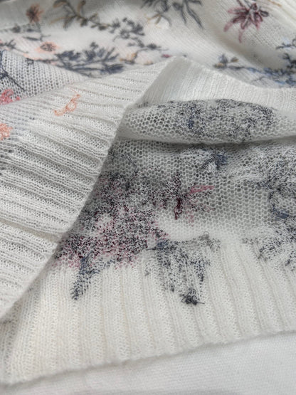 CREW NECK KNIT SWEATER 25S IN COTTON 266209