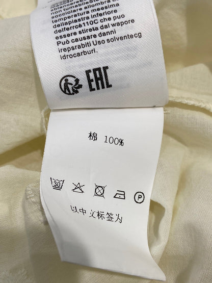 ROUND NECK EMBROIDERED SHIRT 25S IN COTTON 266154