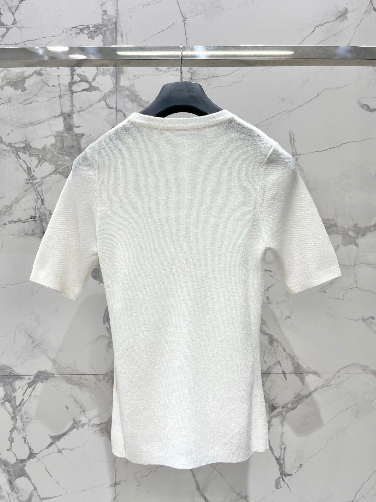 DIOR 26S SHORT-SLEEVE KNIT T-SHIRT 907