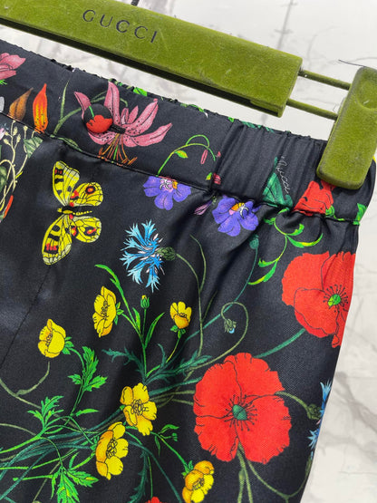 GUCCI 26S WIDE-LEG PRINTED PANTS 77