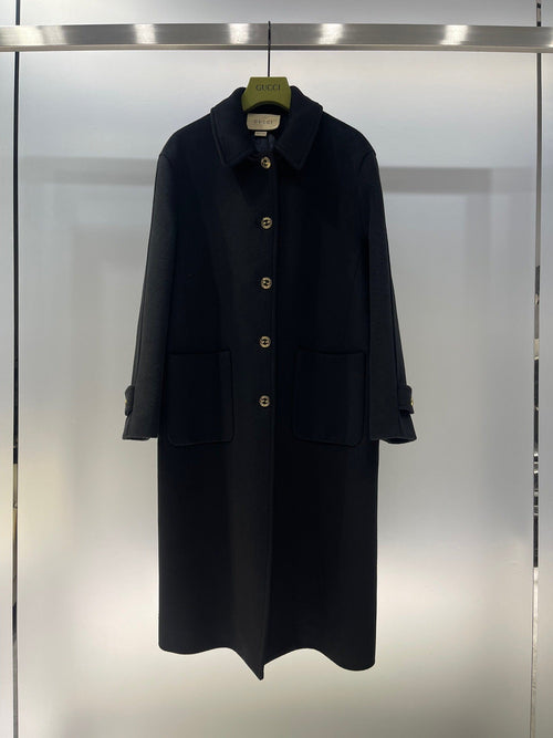 GUCCI LONG WOOL COAT STYLE 61