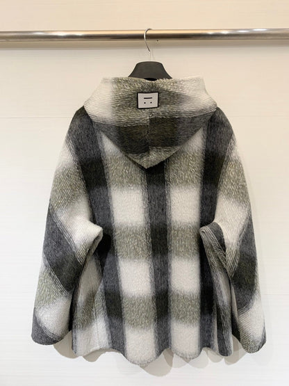 DIOR 25S DOUBLE-FACED WOOL COAT STYLE 292