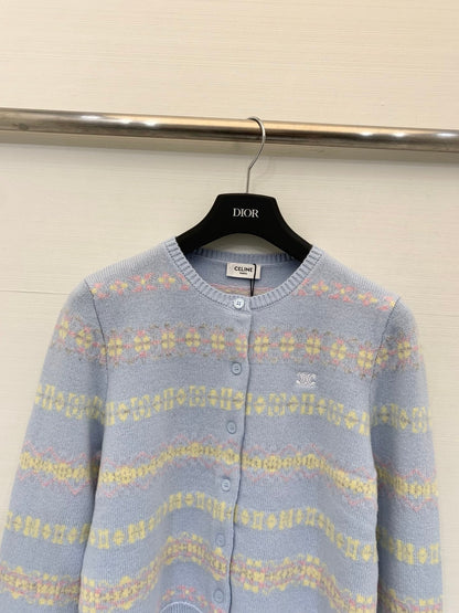 CELINE 25S WOOL CARDIGAN 0069