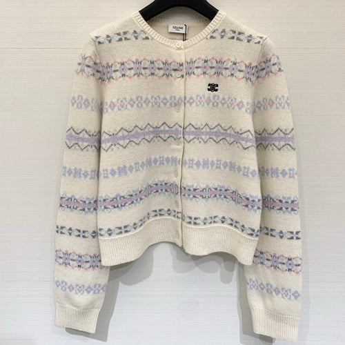 CELINE 25S WOOL CARDIGAN 0071
