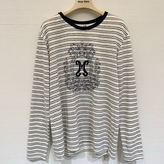 MIUMIU 26S LONG SLEEVED T-SHIRT 920