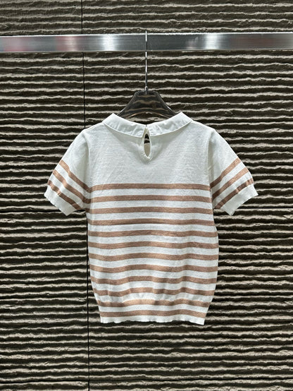 DIOR 25S SHORT-SLEEVE SWEATER STYLE 062