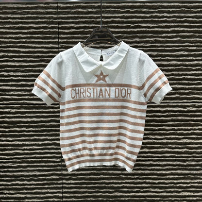 DIOR 25S SHORT-SLEEVE SWEATER STYLE 062