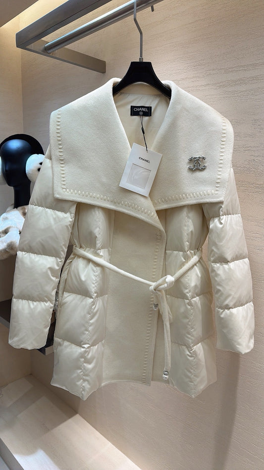 CHANEL 25S REGULAR FIT LONG DOWN JACKET 575