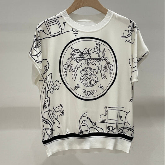 HERMES 26S SHORT SLEEVE T-SHIRT 559