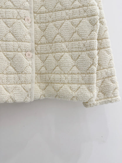 DIOR 25S BUTTONED SHEARLING COAT 599