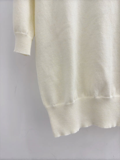 MIUMIU 26S KNIT POLO SWEATER 981