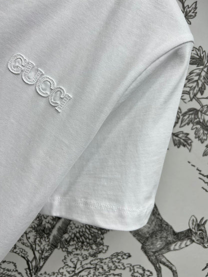 GUCCI 25S SHORT SLEEVE ROUND NECK T-SHIRT 262985