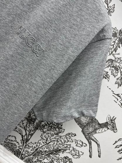 GUCCI 25S SHORT SLEEVE ROUND NECK T-SHIRT 262983