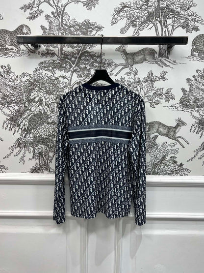 DIOR CREW NECK PRINTED T-SHIRT 268592
