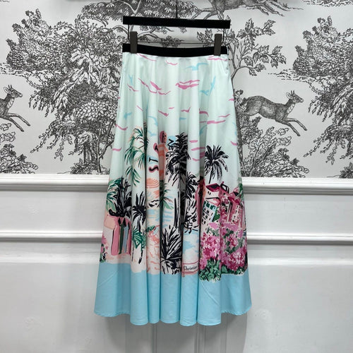 DIOR SUMMER PRINTED SHIFT DRESS 274559
