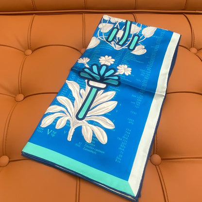 HERMES 25S SCARF 90 IN SILK 718476