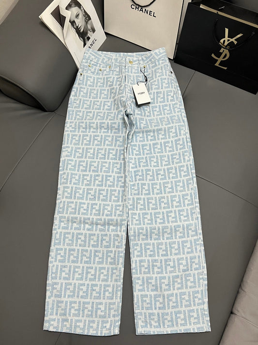 FF 25 Monogram Light Blue Jean