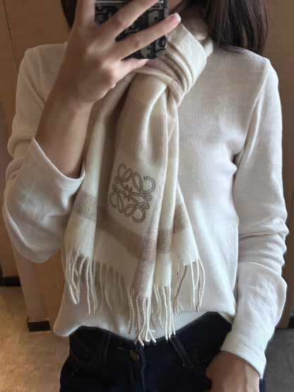 LOEWE 25S SCARF 180 IN CASHMERE 861392