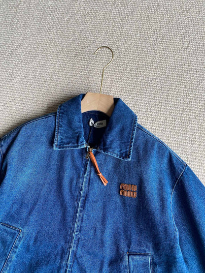 MIUMIU DENIM JACKET STYLE 205
