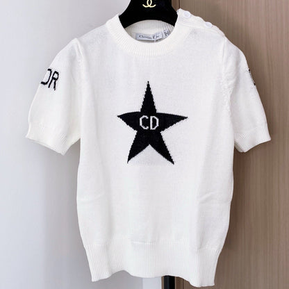 DIOR 26S SHORT SLEEVE KNIT SWEATER 984