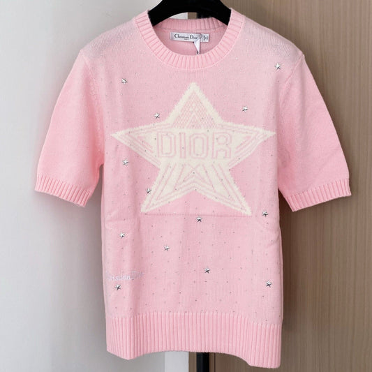 DIOR 26S SHORT SLEEVE KNIT SWEATER 986