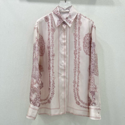 HM PRINTED SILK SHIRT 269262