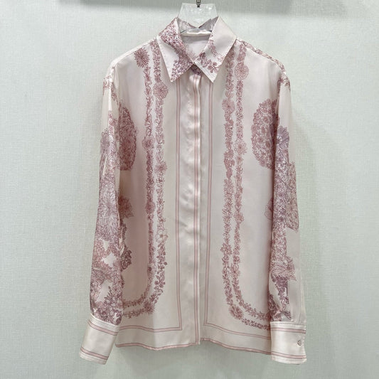 HM PRINTED SILK SHIRT 269262